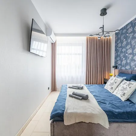 55m2 - Darmowy Garaz - Klimatyzacja - Centrum - 24na7